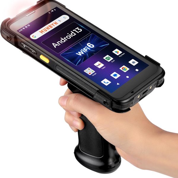 HT510 Upgraded Android 13 Barcode Scanner with Pistol Grip